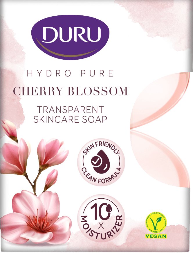 Мило косметичне Duru Hydro Pure Cherry Blossom 2 х 135 г фото 1