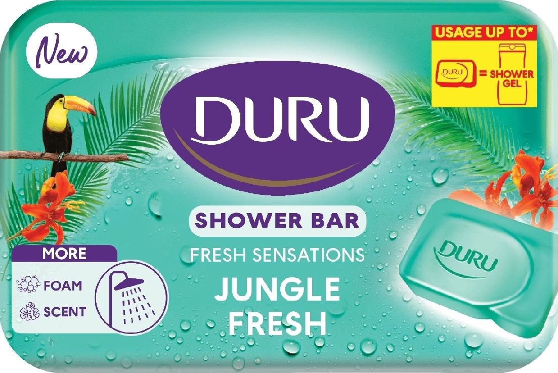 Duru мило туалетне Fresh sensations jungle, 150г 1
