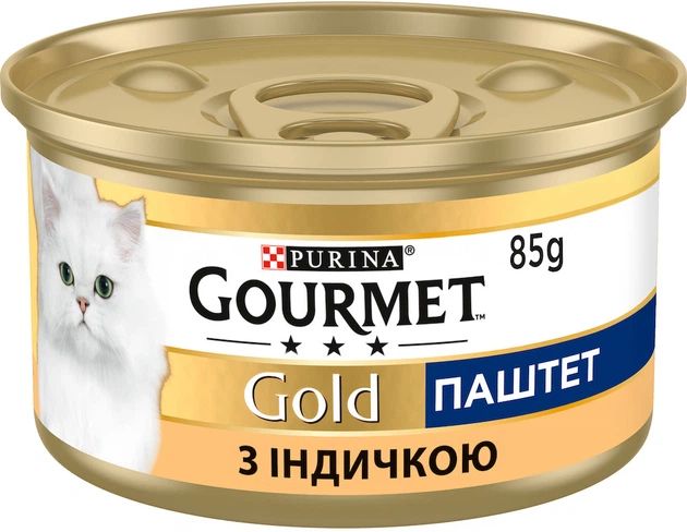 Паштет з індичкою Gourmet Gold ж/б, 85 г фото 1
