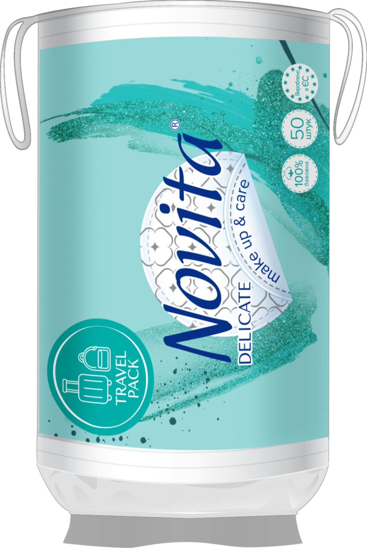 Ватні диски Novita Delicate 50 шт. 1