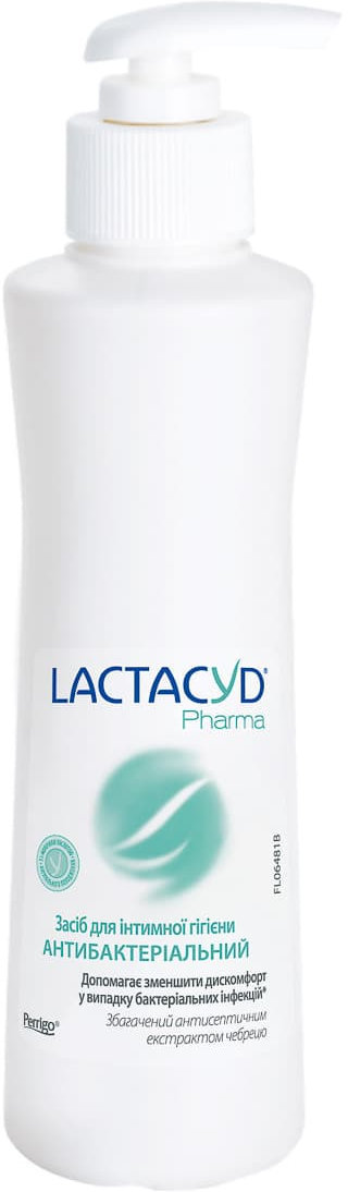 Средство для интимной гигиены Lactacyd Антибактериальное с дозатором, 250 мл