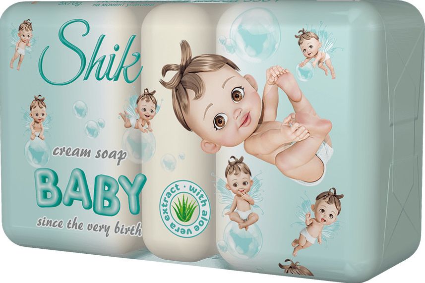 Крем-мыло Shik с экстрактом алоэ вера 5 шт. х 70 г