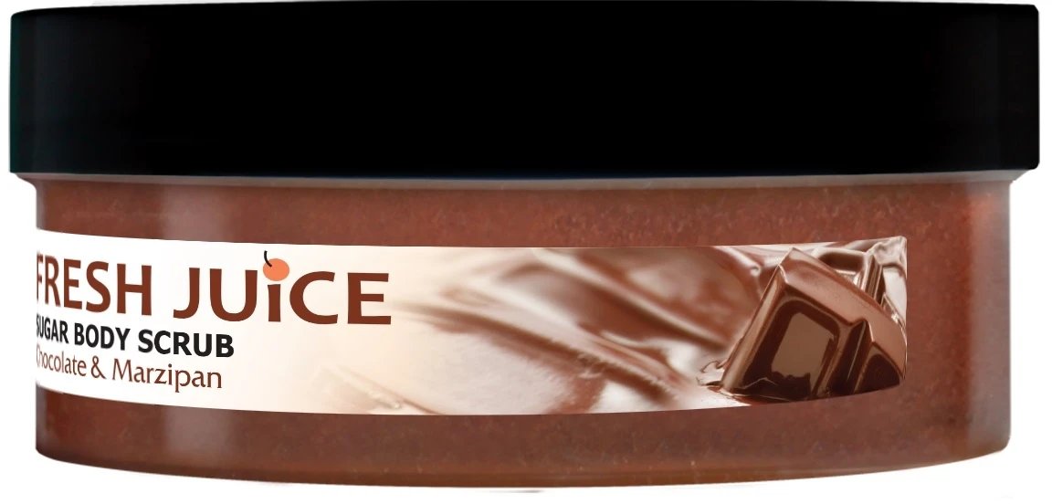 Сахарный скраб для тела Fresh Juice Chocolate & Marzipan 225 мл фото 1