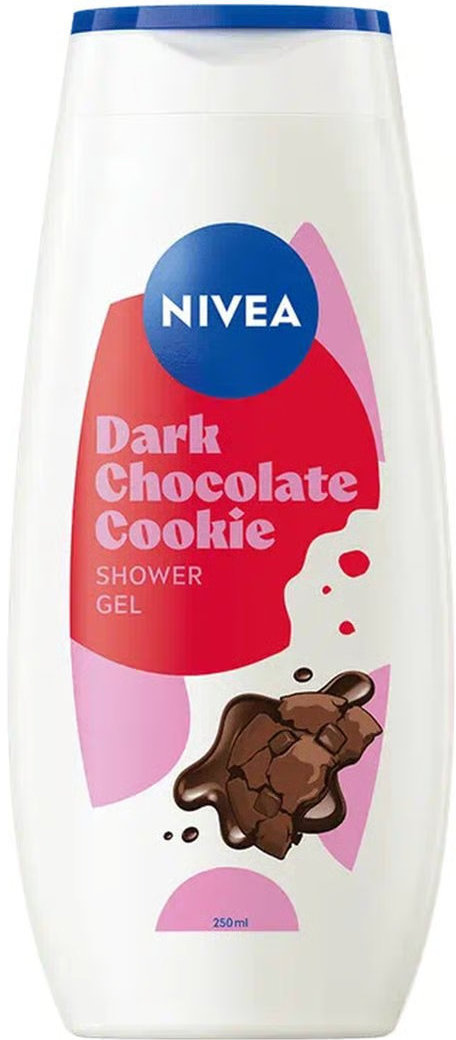 Гель-крем для душу Nivea Dark Choсolate Cookie 250 мл 8