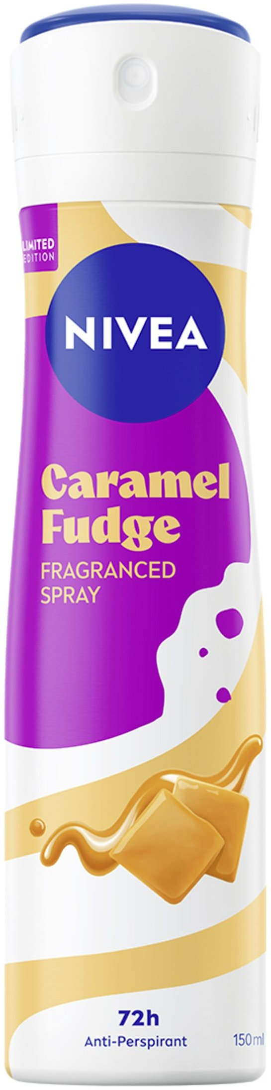 Nivea дез. спрей д/жін. Caramel Fudge, 150 мл