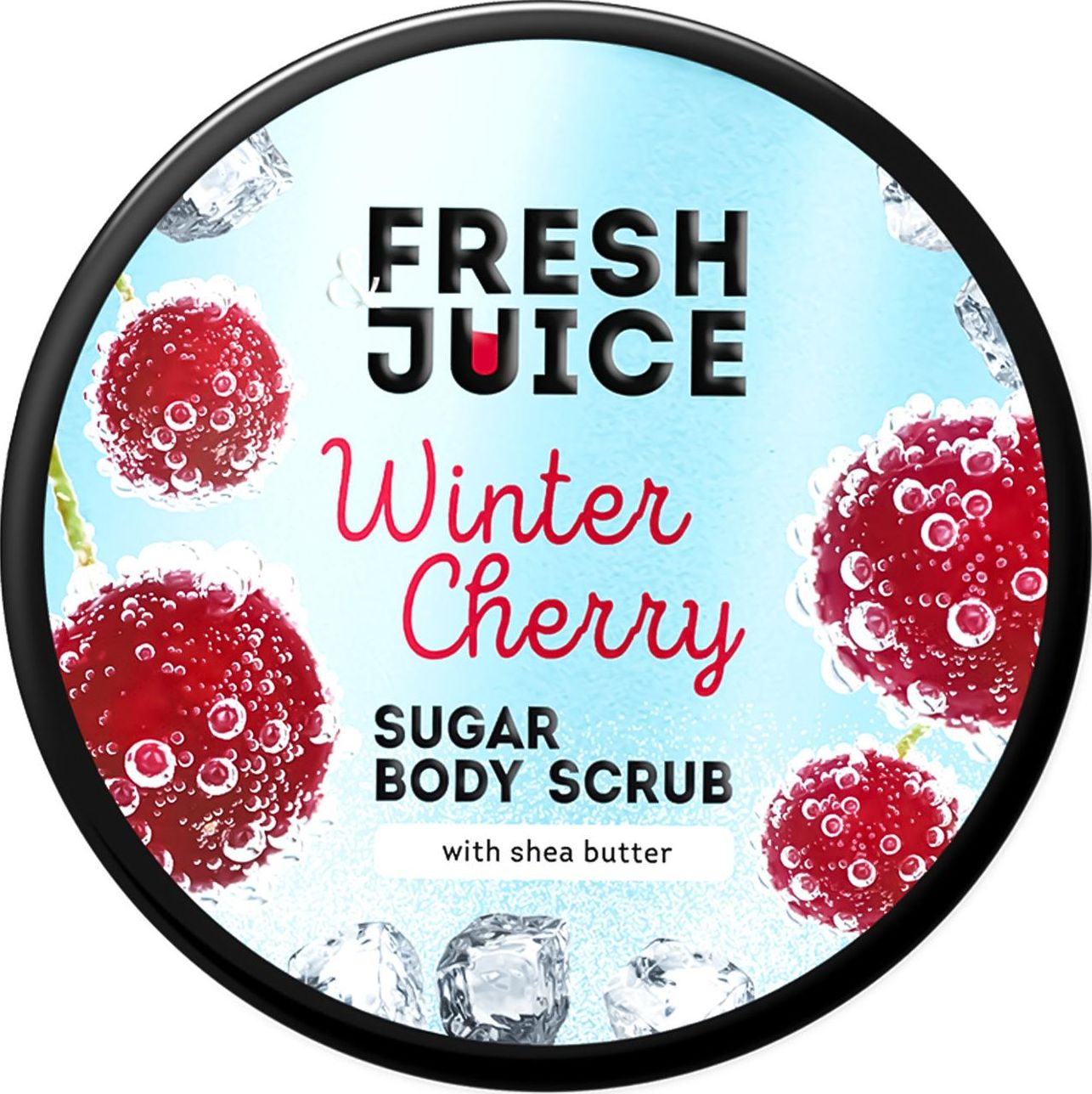 Скраб для тіла Fresh Juice Winter Cherry цукровий 200 мл