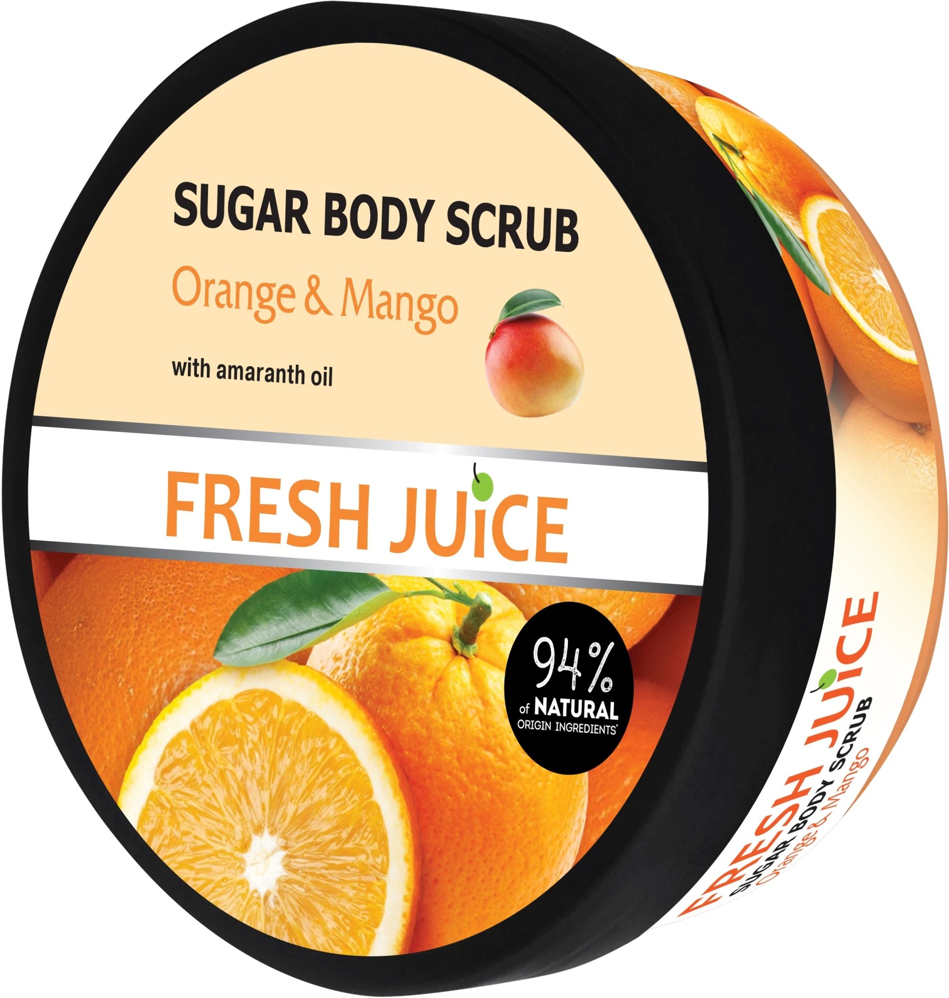 Сахарный скраб для тела Fresh Juice Orange & Mango 225 мл