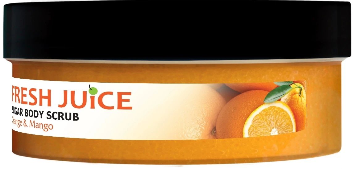 Сахарный скраб для тела Fresh Juice Orange & Mango 225 мл фото 1