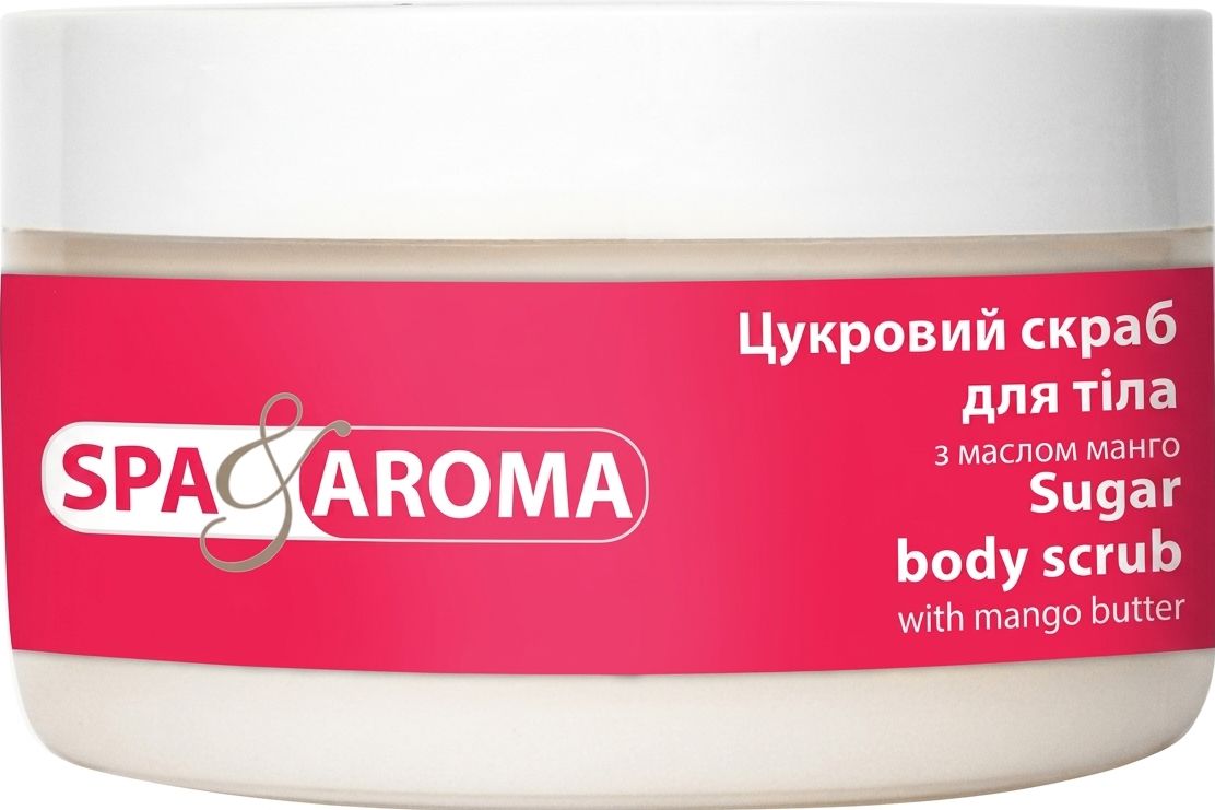 Скраб цукровий Біотон Spa & Aroma для тіла з маслом манго 250 мл
