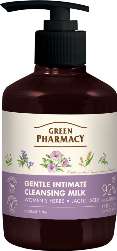 Молочко для інтимної гігієни Green Pharmacy Жіночі трави 370 мл