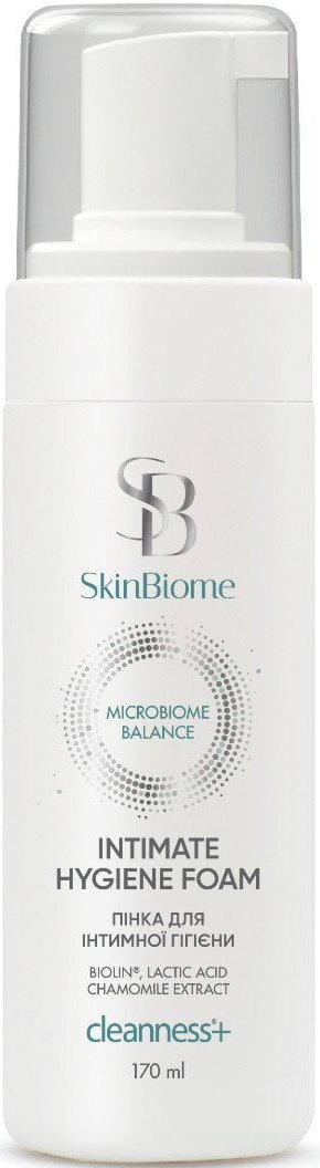 Пінка для інтимної гігієни Cleanness+ SkinBiome, 170 мл 2