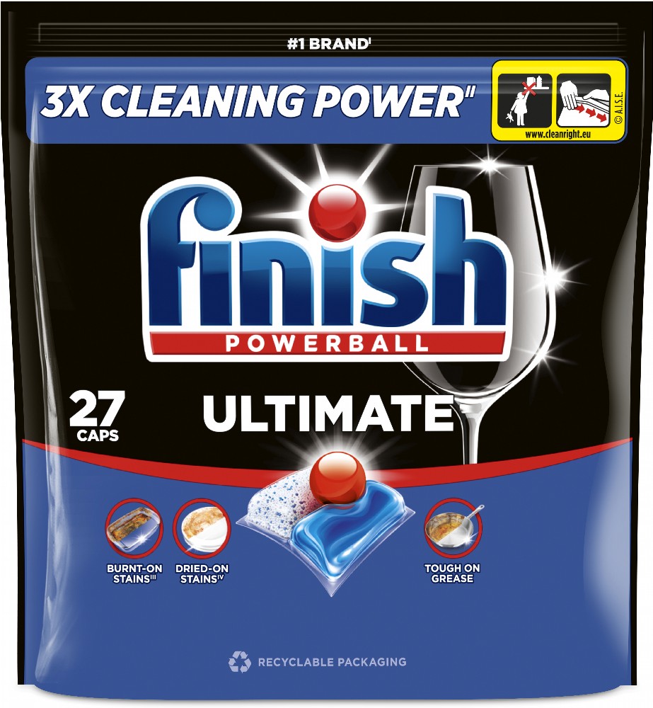 Капсули для посудомийних машин Finish Ultimate 27 шт.