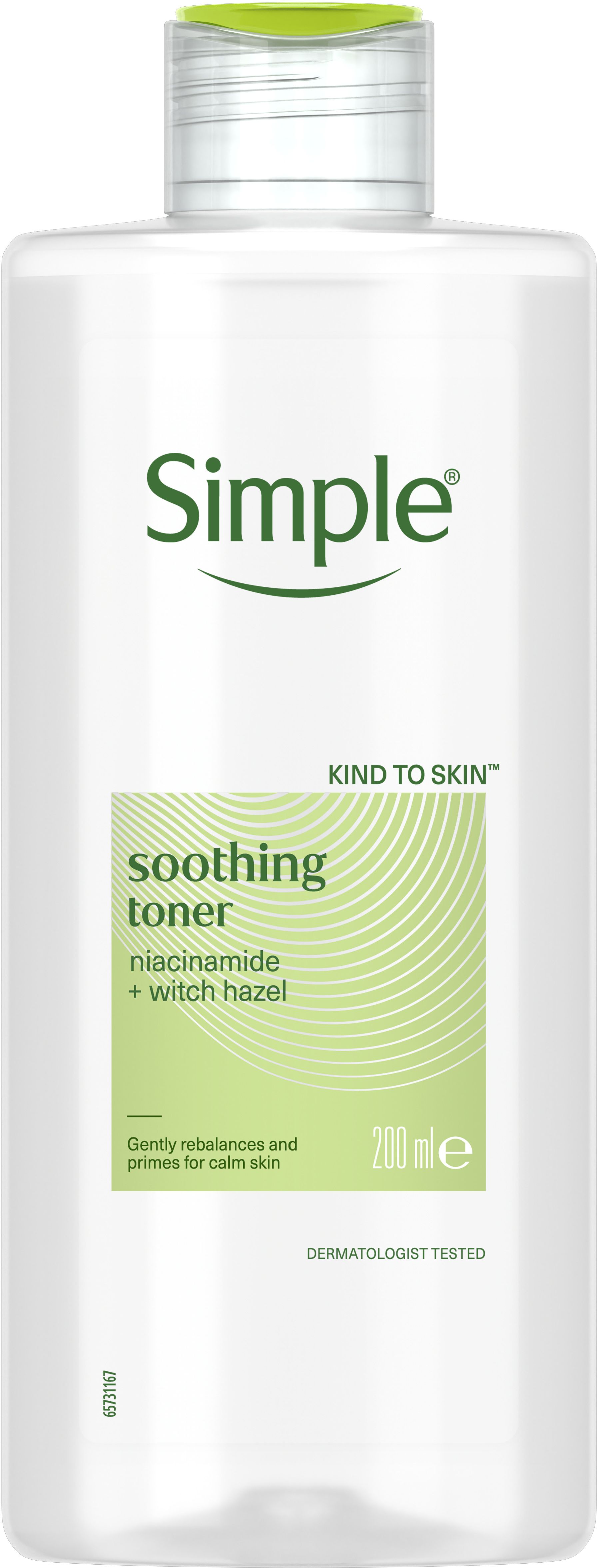 Тонік для обличчя Simple Kind to Skin Soothing Facial Toner заспокійливий 200 мл фото 1