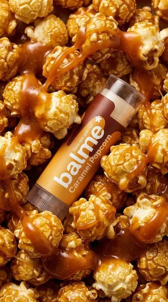 Бальзам для губ Balme Caramel Popcorn карамельный попкорн 5 г фото 3