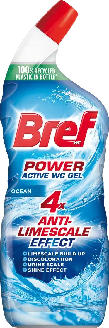 Bref WC-клінер Гель Колор Актив+ Яскравий блиск Океану, 750мл 3