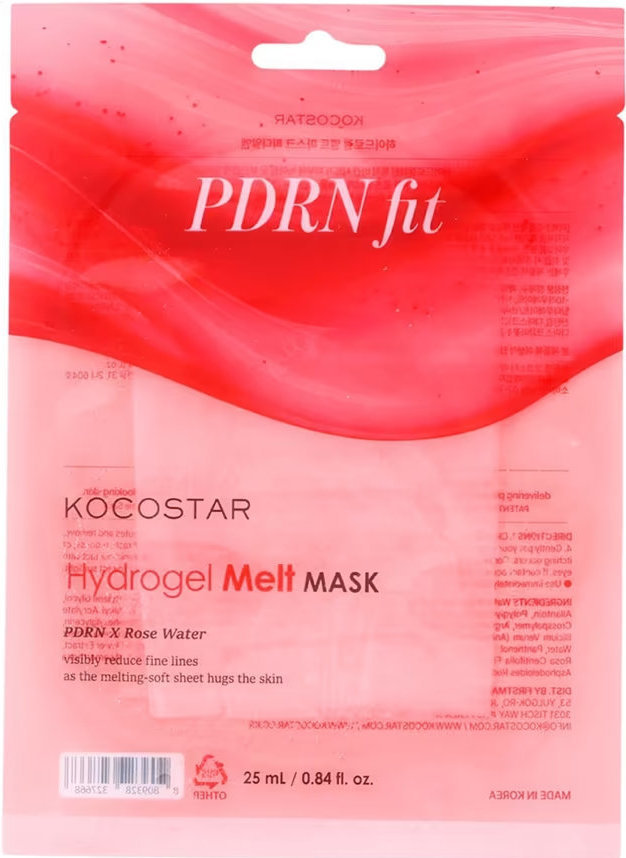 Маска гідрогелева для обличчя Kocostar PDRN Fit Hydrogel Melt Mask 25 мл