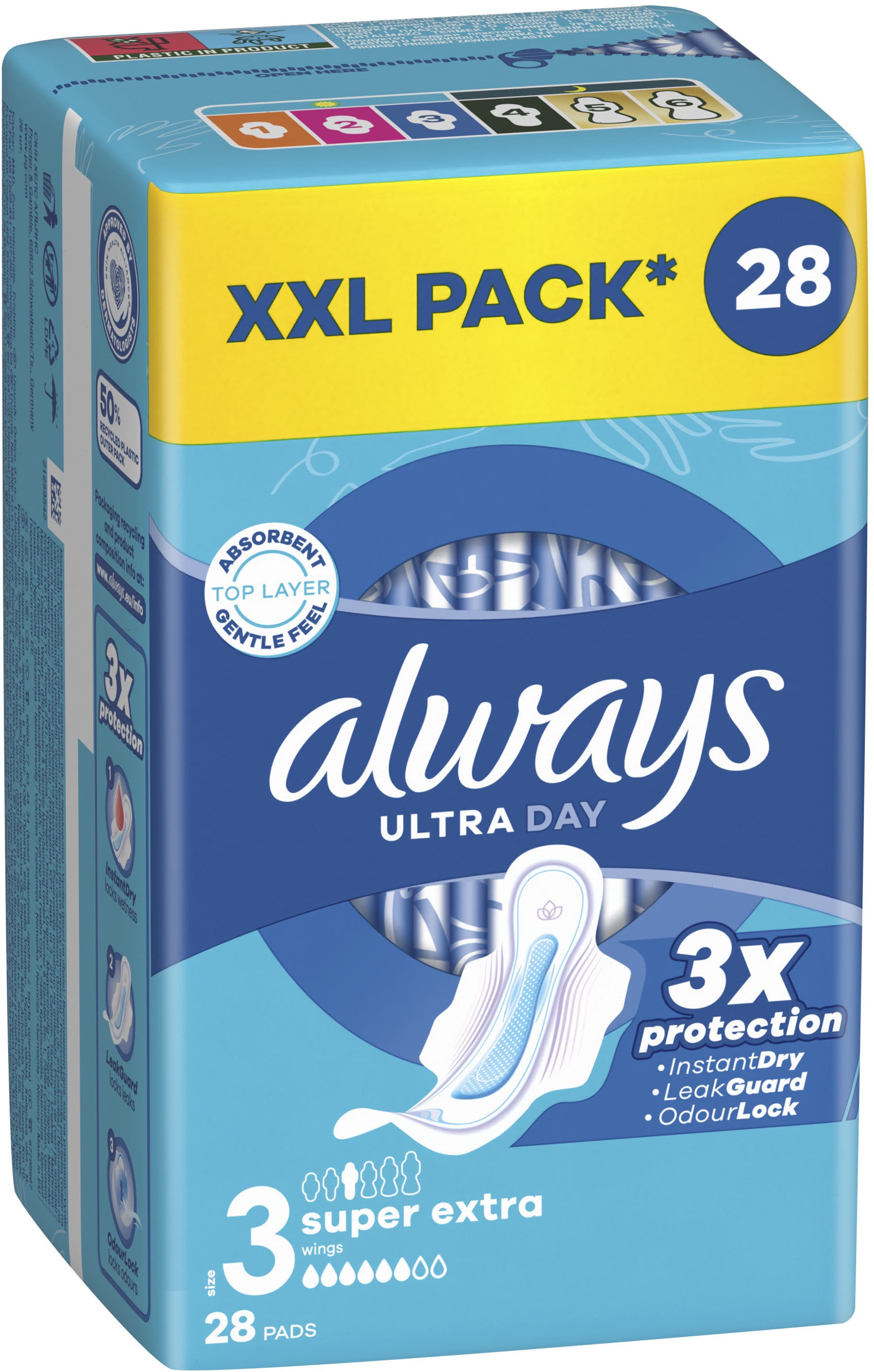Прокладки гігієнічні Always Ultra Day Super Extra 28 шт. фото 1