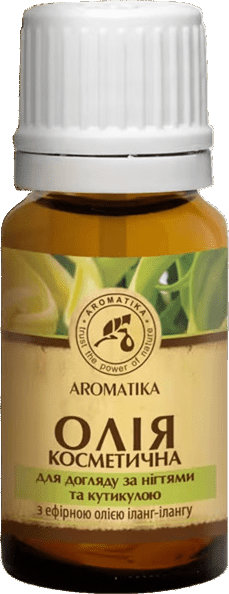 Масло косметическое Аromatika для ухода за ногтями и кутикулой 10 мл