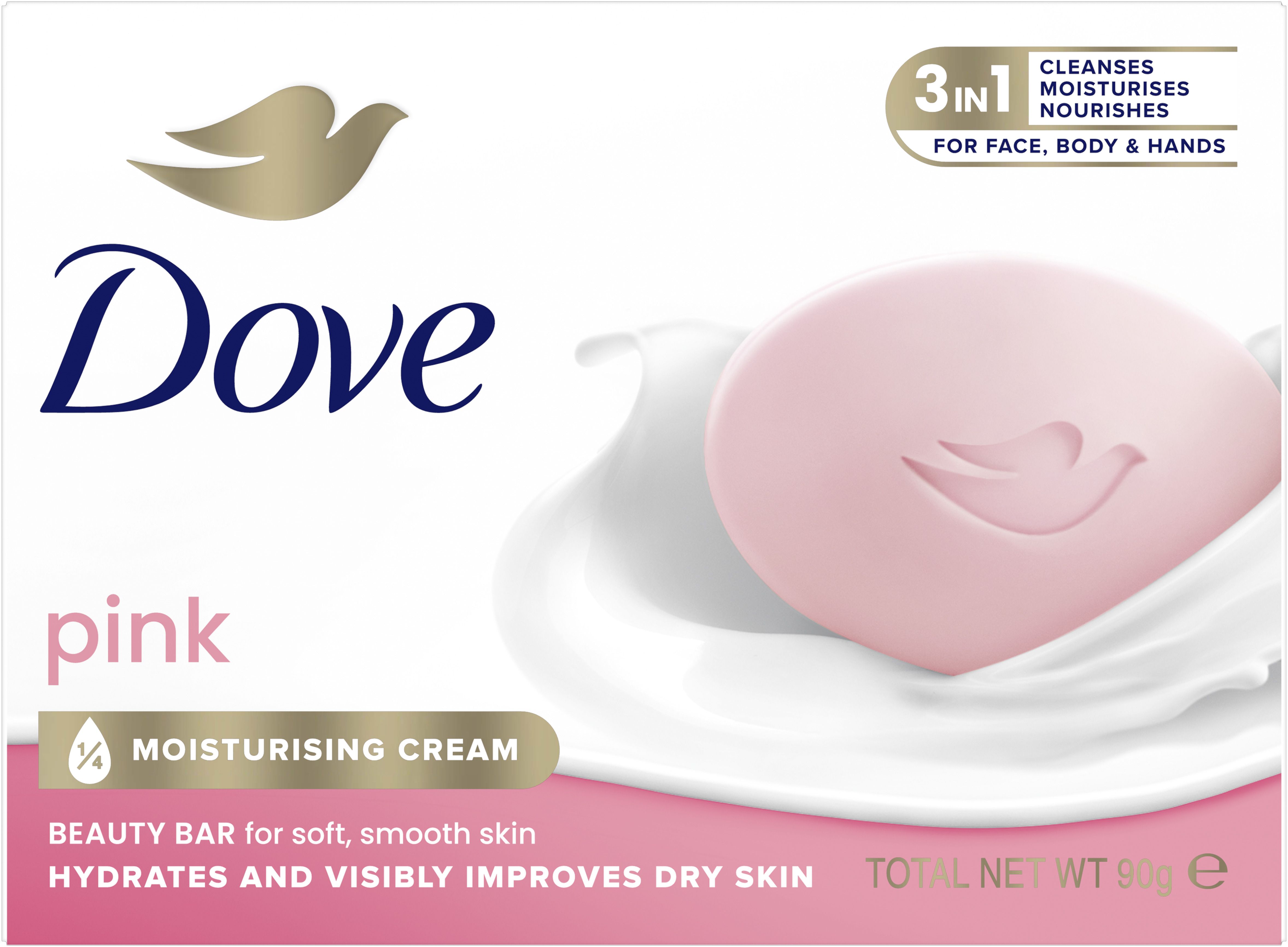 Крем-мило Dove Рожева ніжність 90 г 1