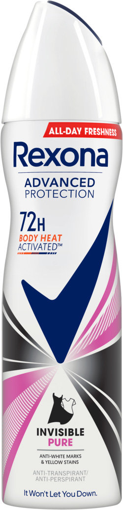 Антиперспірант-спрей REXONA чистий діамант 72 години, 150 мл 1