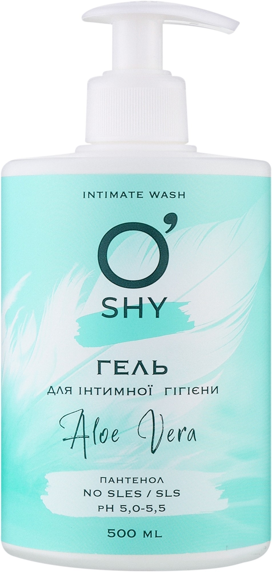 Гель для інтимної гігієни O'Shy Aloe Vera 500 мл 1
