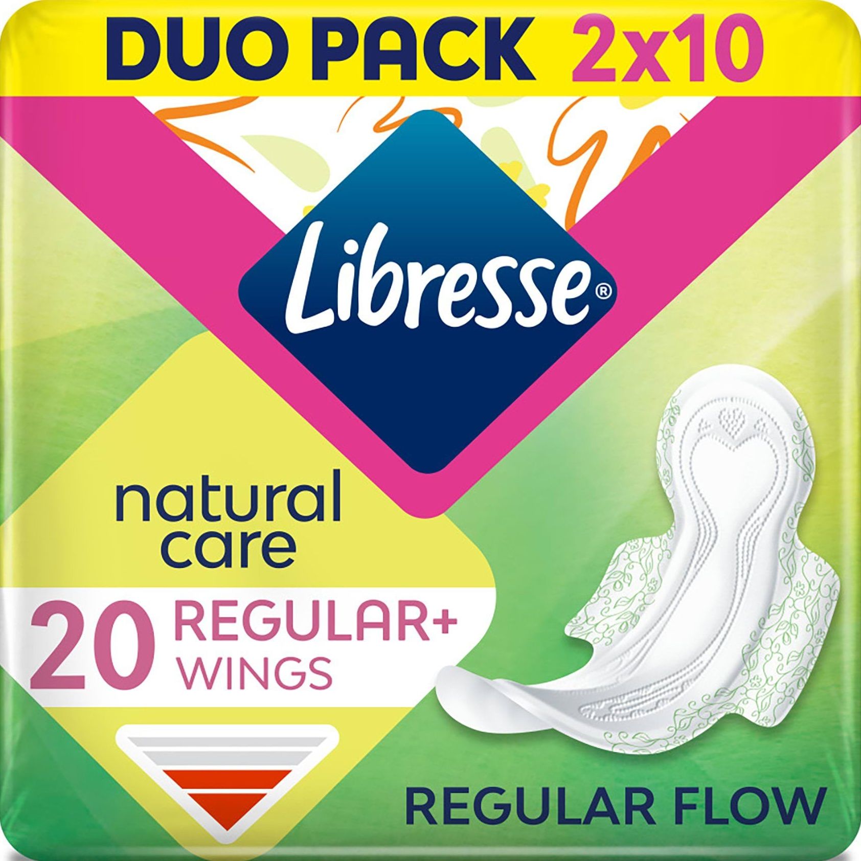Libresse гігієнічні прокладки Natural care 20 шт 5