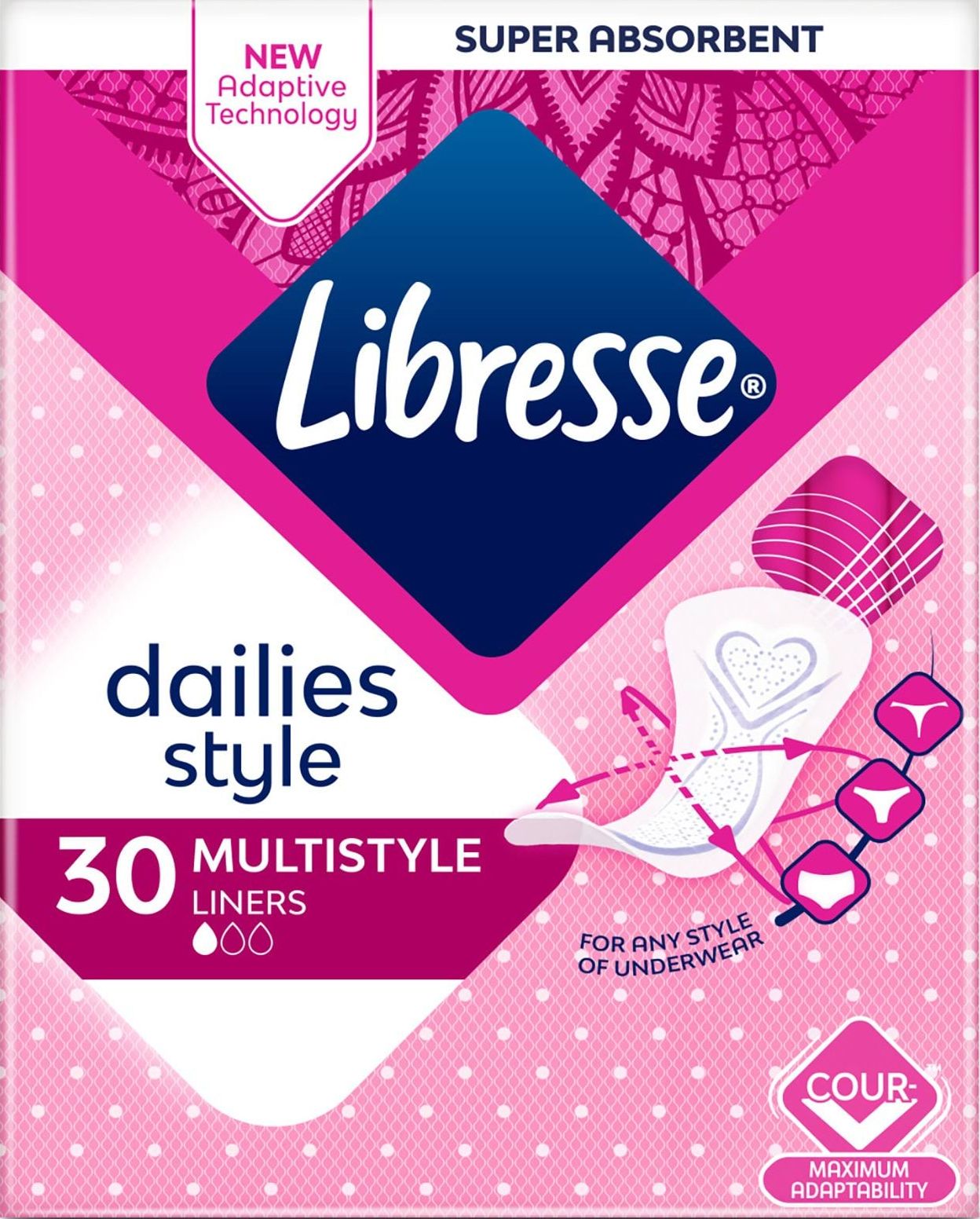 Щоденні прокладки Libresse 30 шт.