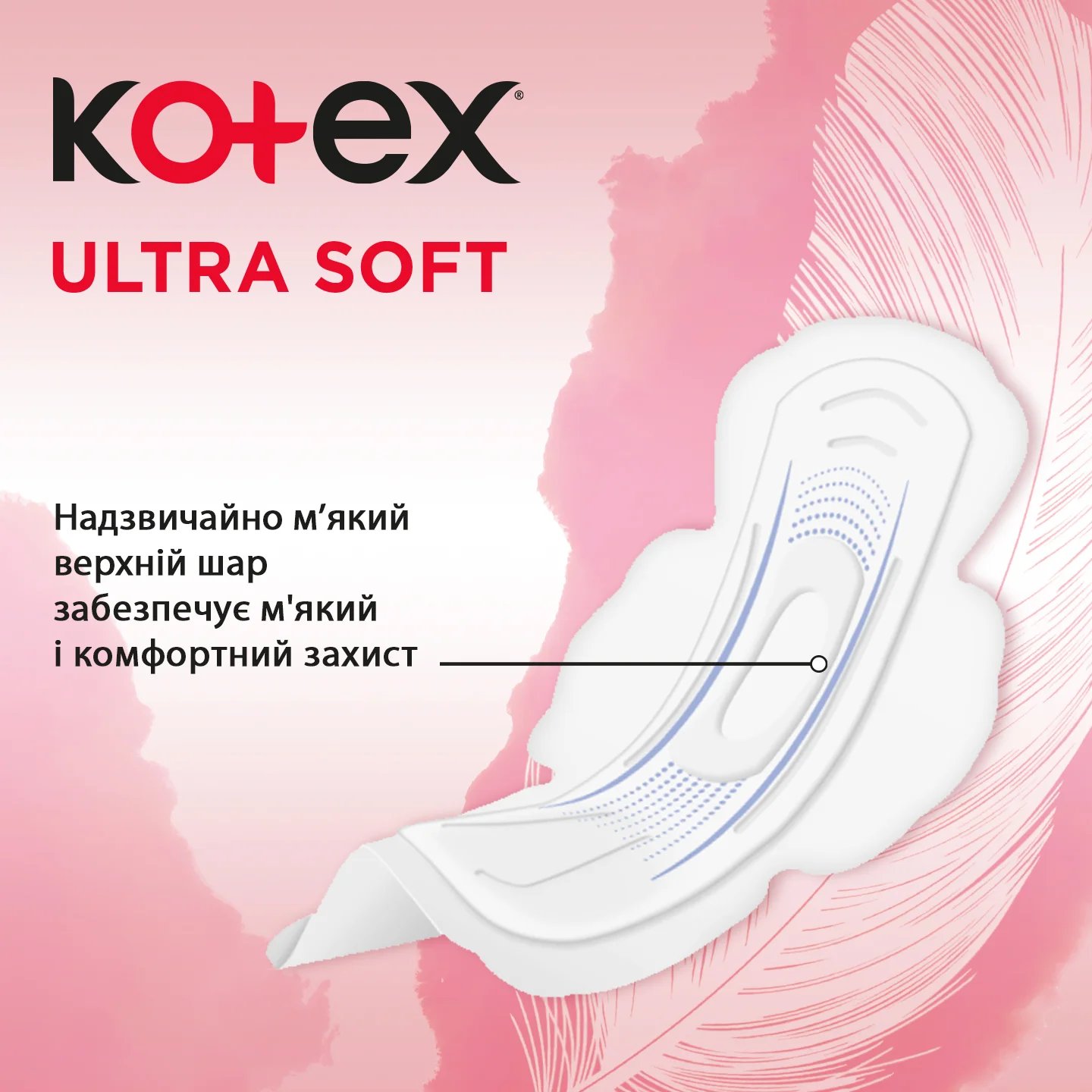 Гігієнічні прокладки Kotex Ultra Soft Normal 10 шт. фото 4