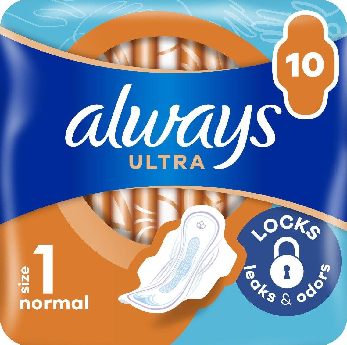 Гігієнічні прокладки Always Ultra Normal Розмір 1 10 шт 8
