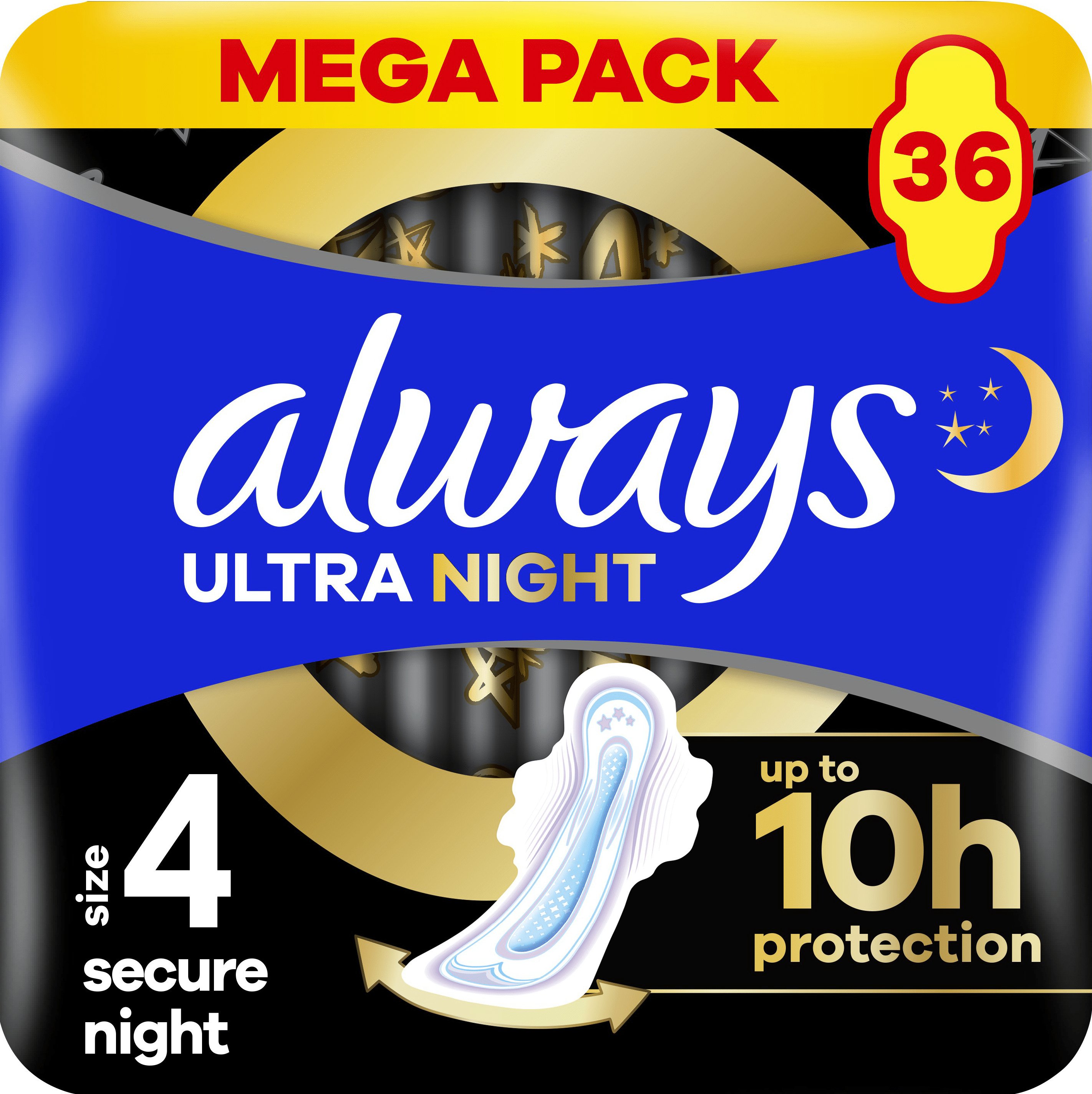 Гігієнічні прокладки Always Ultra Secure Night (Розмір 4) 36 шт 7
