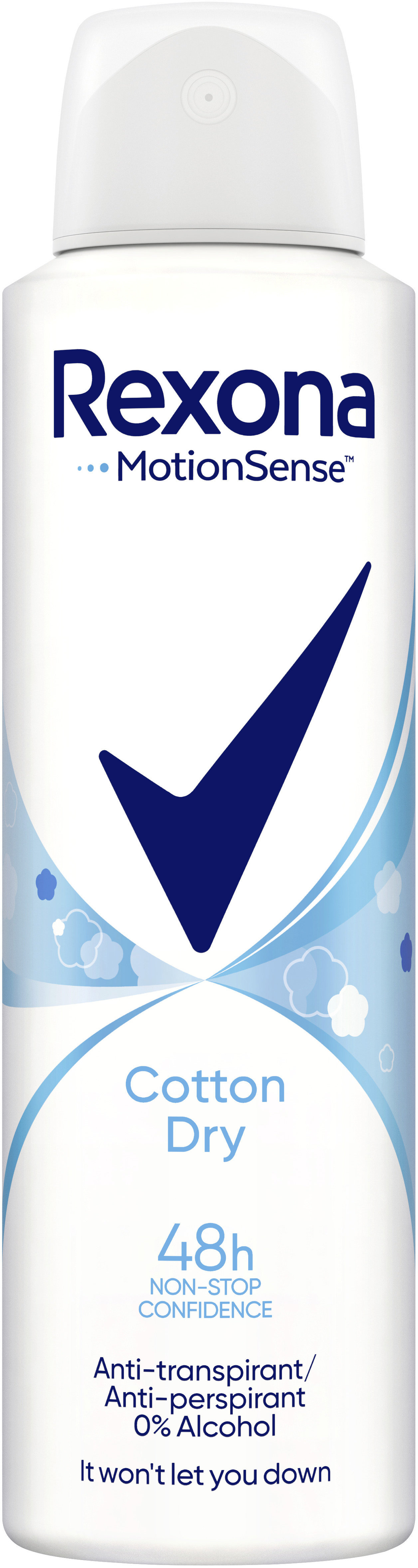 Антиперспірант Rexona Cotton dry аерозольний 150 мл