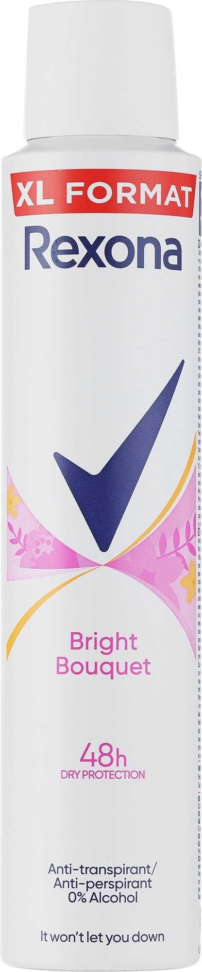Антиперспірант-спрей Rexona Яскравий букет 200 мл