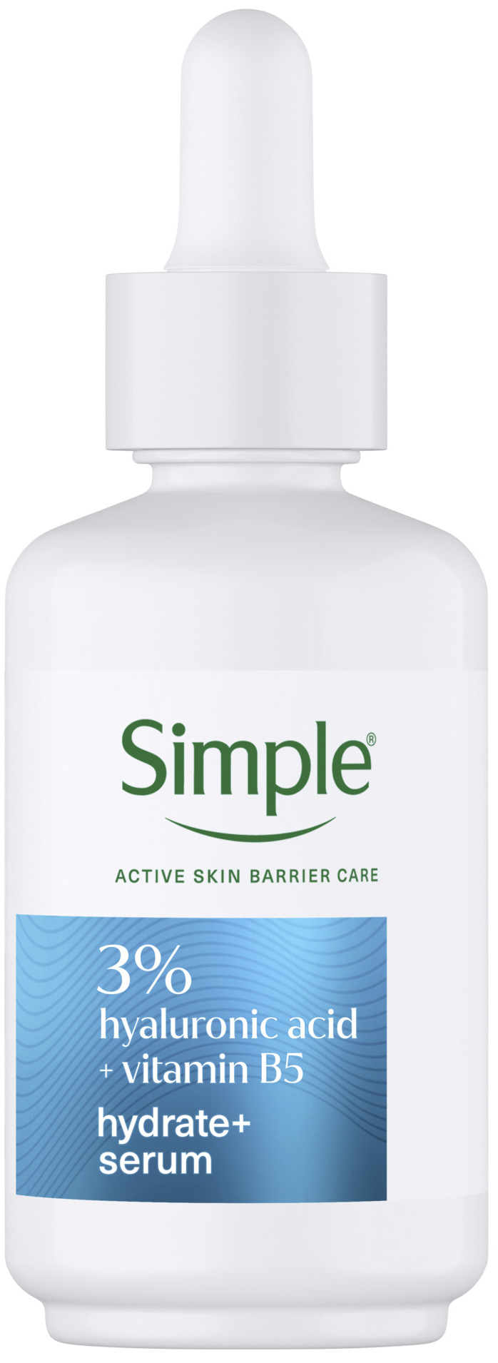 Сироватка для обличчя Simple Booster Serum 3% Hyaluronic Acid + Vitamin B5, 30 мл 1
