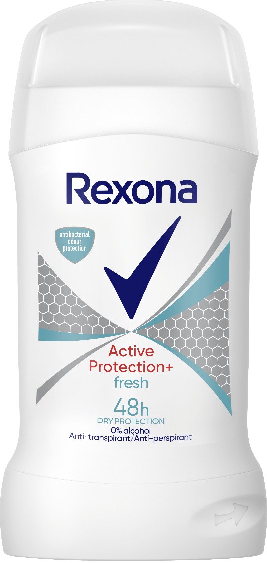 Дезодорант стік Rexona активний захист та свіжість 50 г фото 1