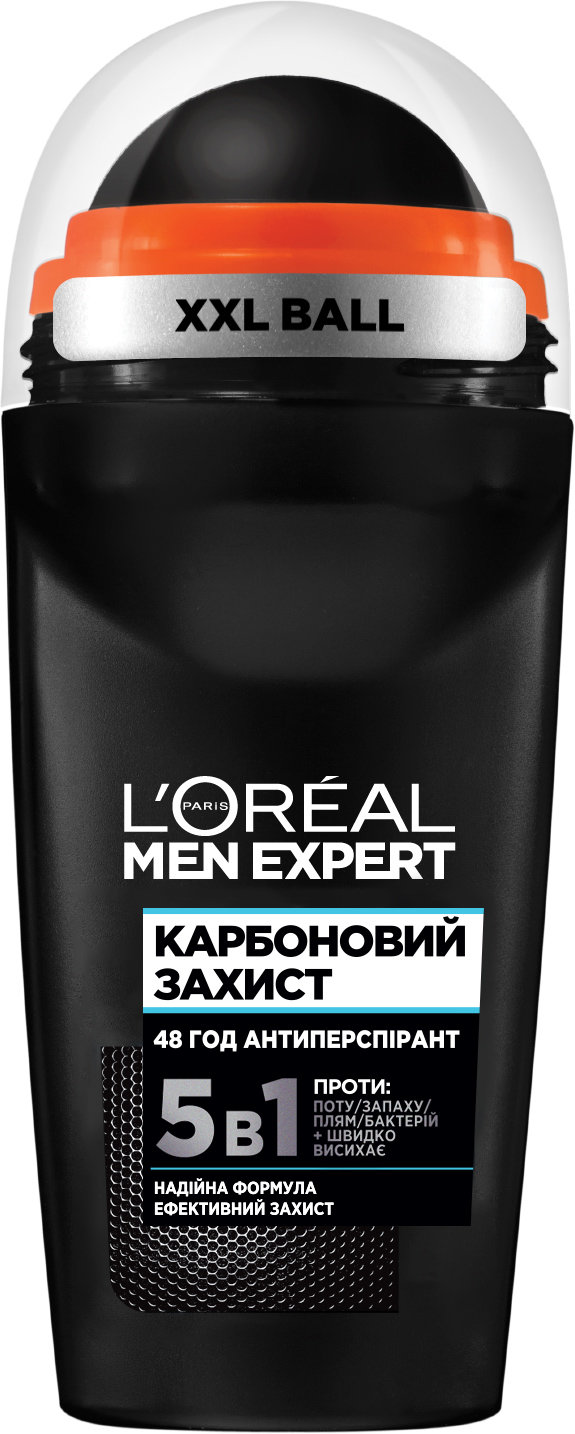 Кульковий Дезодорант-Антиперспірант L'Oréal Paris Men Expert Карбоновий Захист Для чоловіків, 50 мл 3