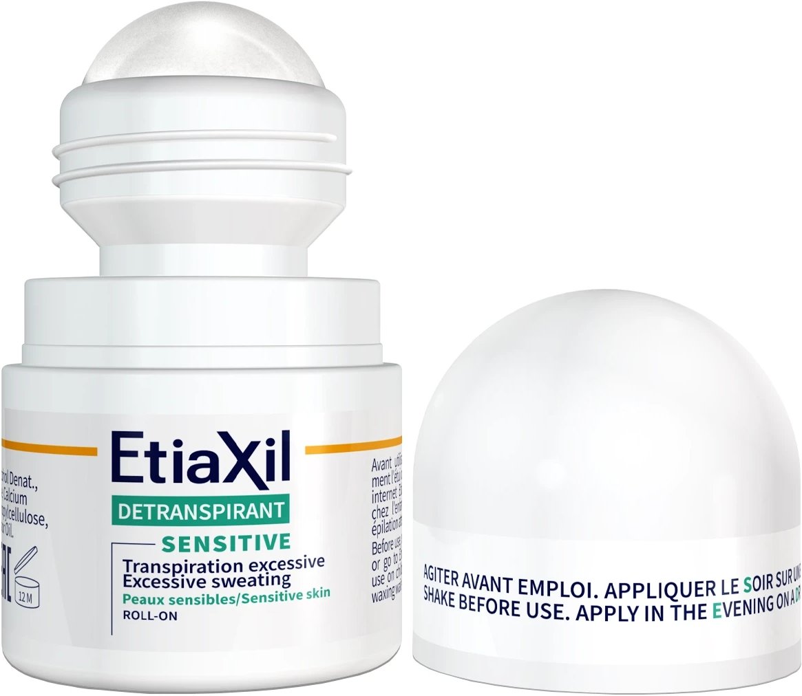 Антиперспирант Etiaxil Sensitive для чувствительной кожи, Roll-on, 15 мл, для подмышек фото 1