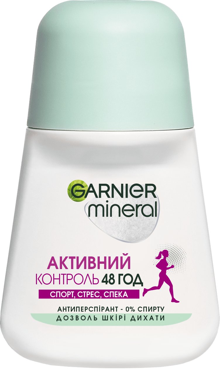 Антиперспірант Garnier Mineral активний контроль спорт, стрес 50 мл фото 2