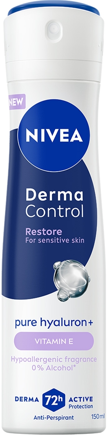 Антиперспірант NIVEA Дерма контроль. Відновлення для чутливої шкіри спрей 150 мл 7