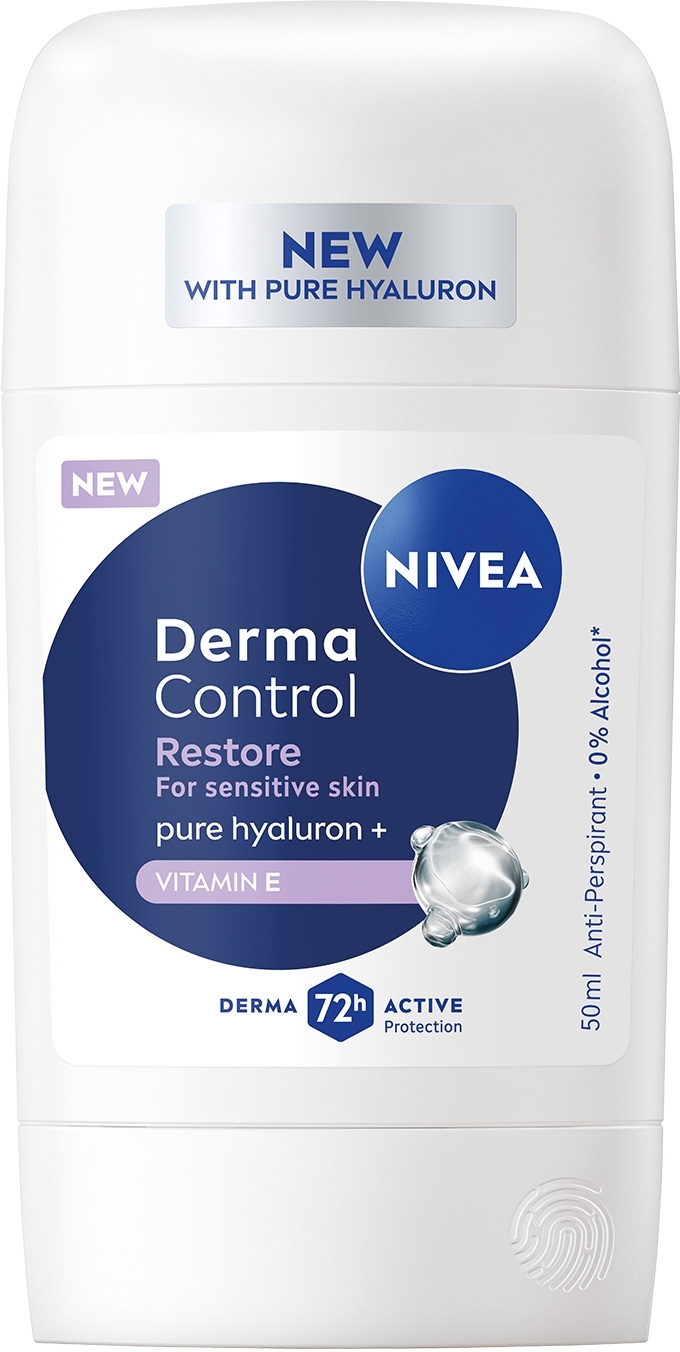 Антиперспірант NIVEA Дерма контроль. Відновлення для чутливої шкіри стік 50 мл 6