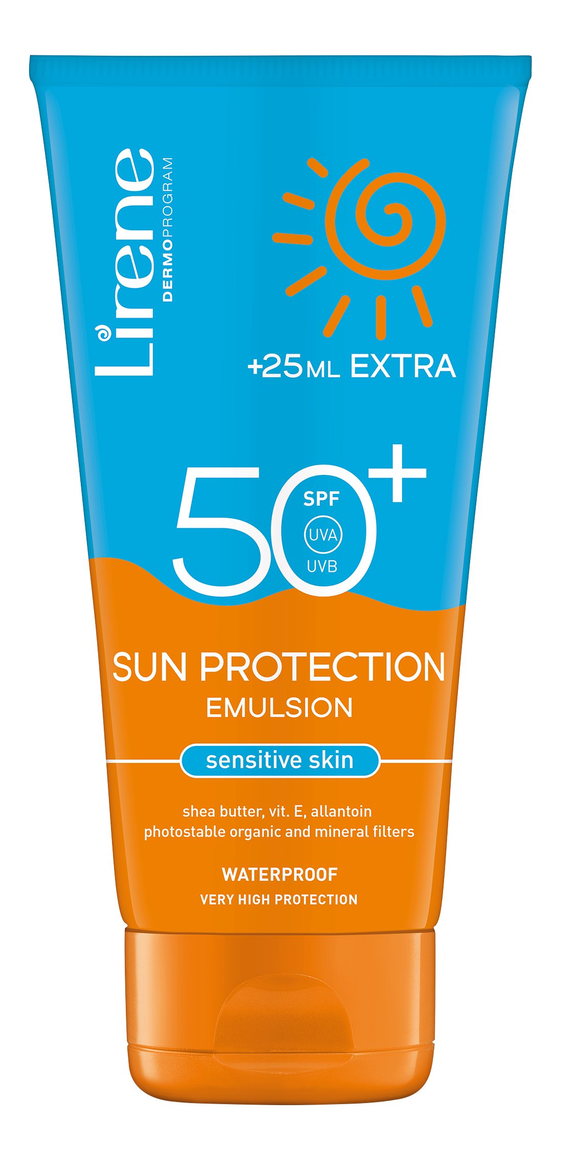 Емульсія сонцезахисна LIRENE Sun SPF50 150 мл 1