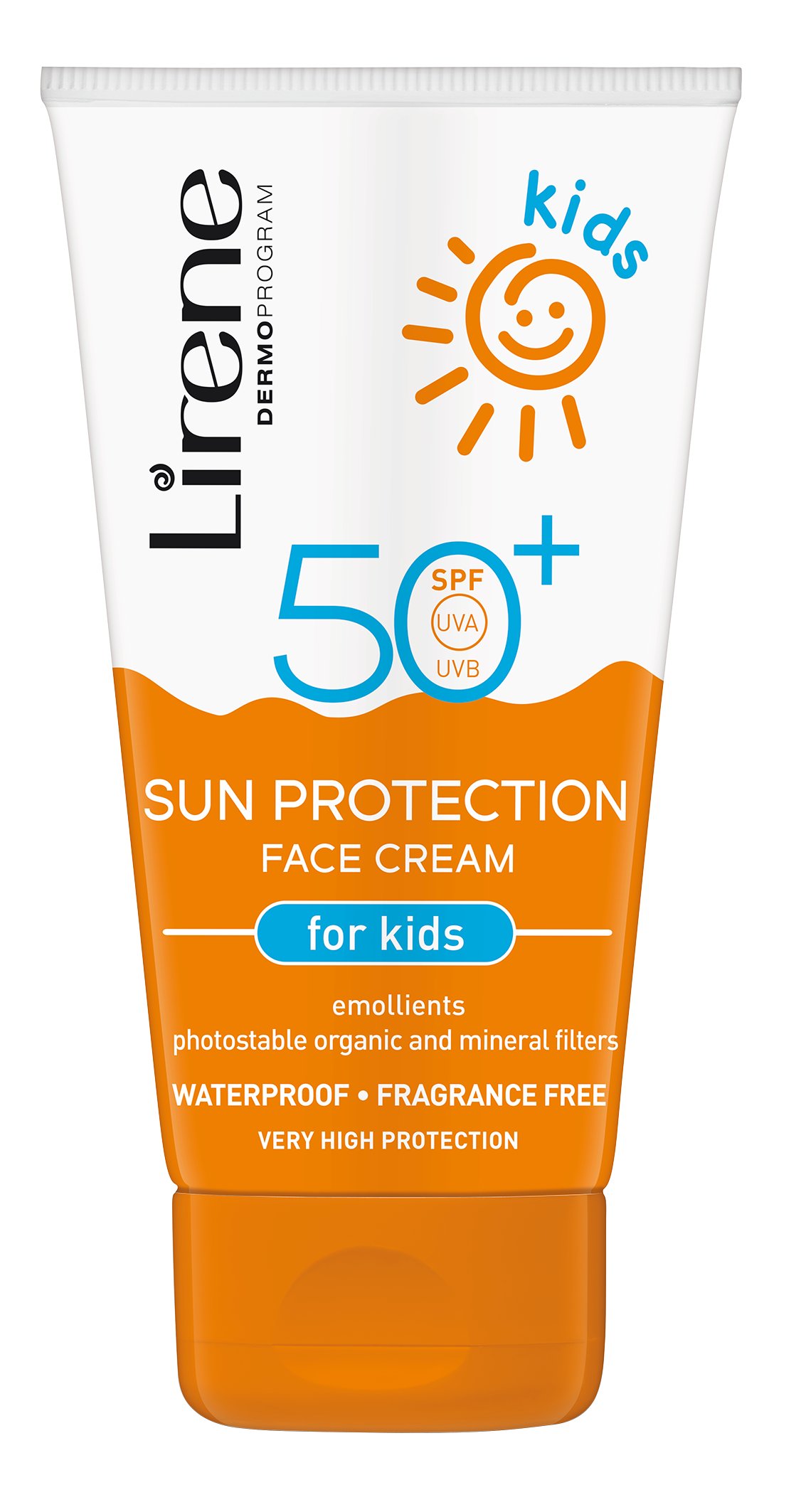 Lirene крем для обличчя захисний дитячий SPF50+, 50 мл