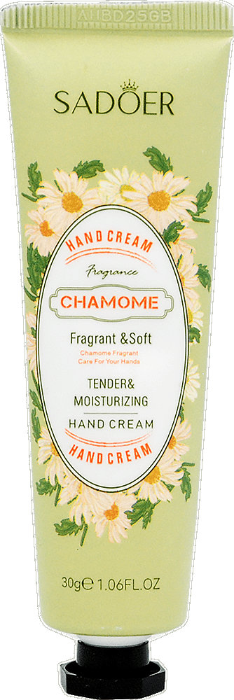 Крем для рук парфумований Ромашка Sadoer fragrance and soft, 30г 1