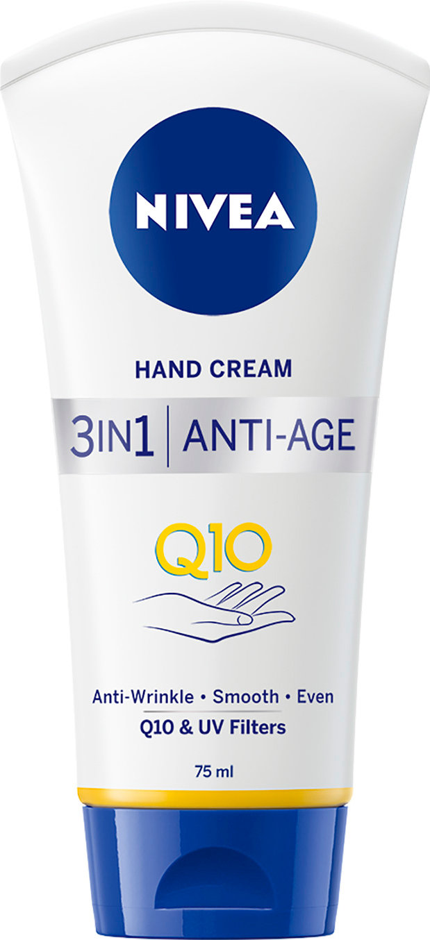 Крем для рук Nivea антивіковий 3в1 Q10, 75 мл 7