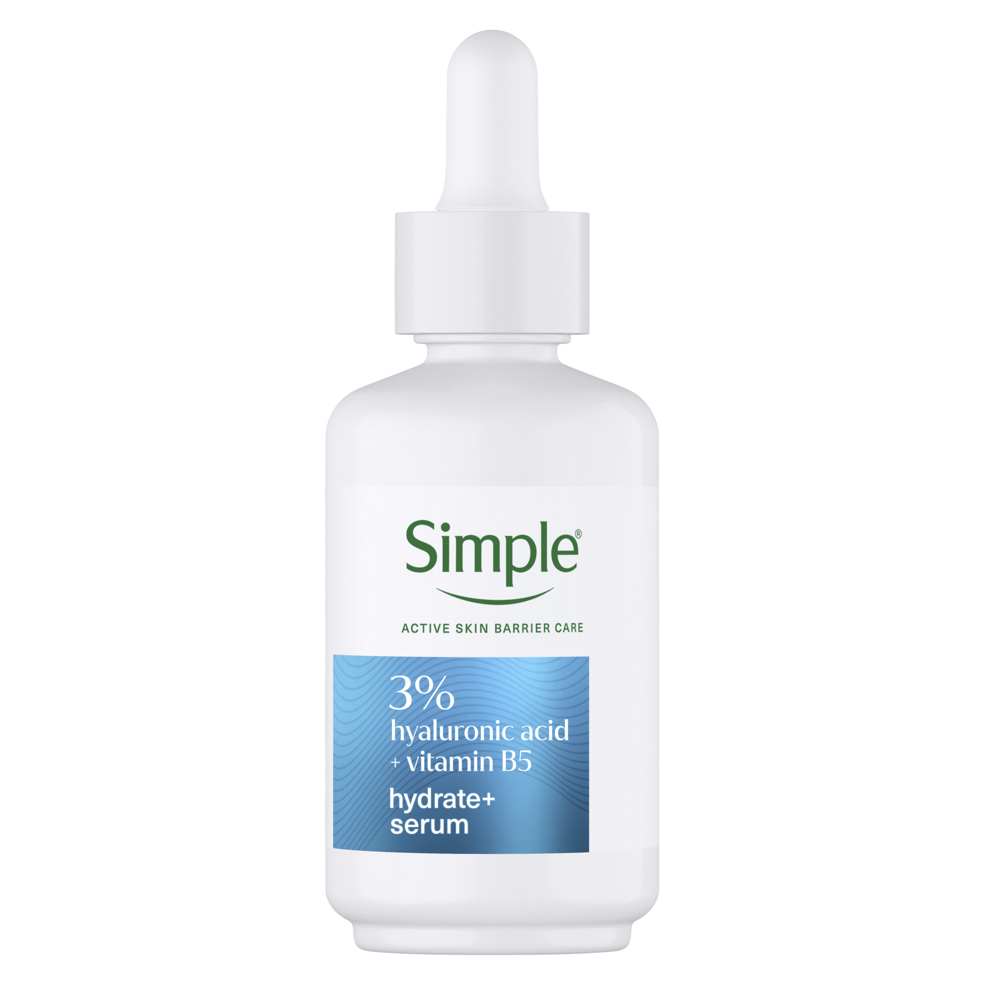Сироватка для обличчя Simple Booster Serum 3% Hyaluronic Acid + Vitamin B5, 30 мл 1