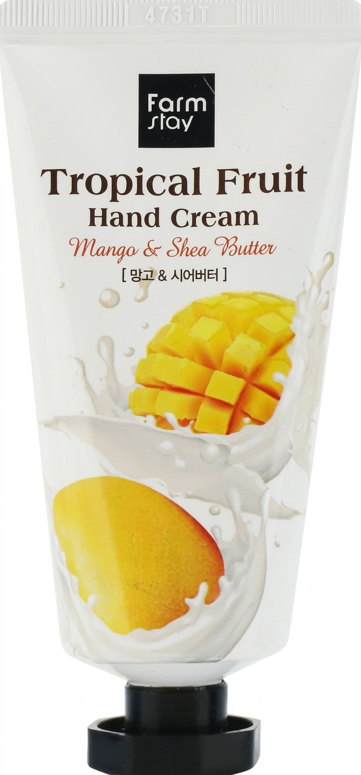 Крем для рук FarmStay Tropical Fruit Hand Cream Mango & Shea Butter з манго й олією ши 50 мл 2