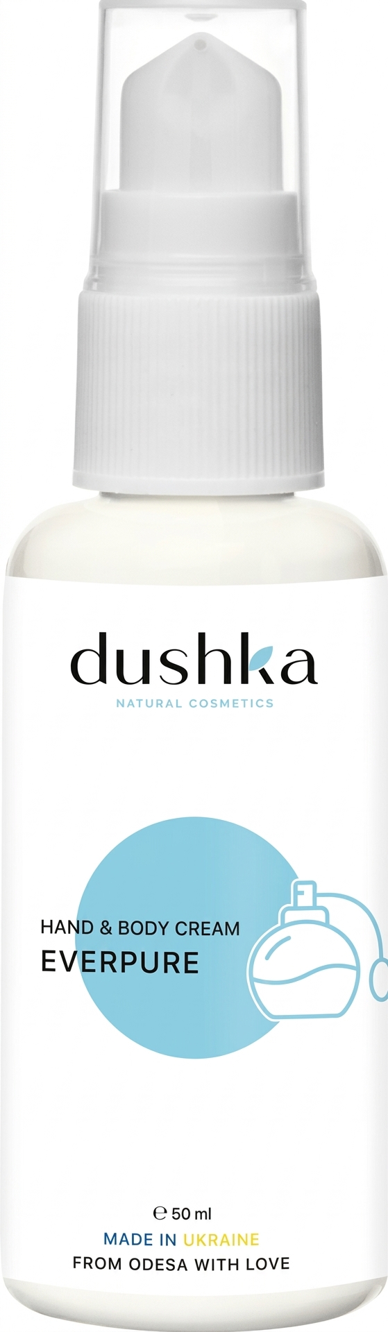Dushka Крем для рук і тіла Everpure, 50 мл 1