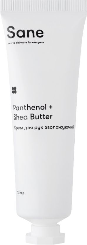Крем для рук Sane Panthenol + Shea Butter зволожувальний 30 мл