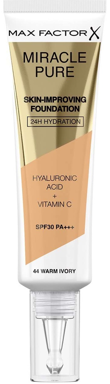Тональна основа для обличчя Max Factor Miracle Pure Skin-Improving Foundation №044, 30 мл фото 2