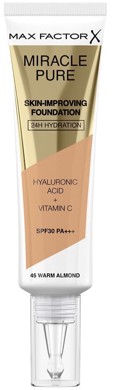 Тональна основа для обличчя Max Factor Miracle Pure Skin-Improving Foundation 050 Natural Rose 30 мл фото 1