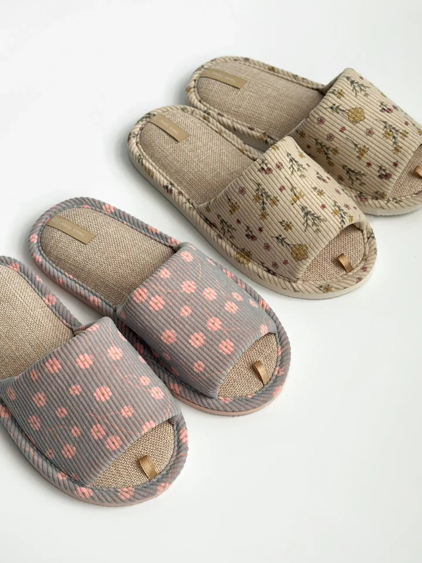 Капці домашні жіночі Twins HS-VL Spring вельвет р.36/37 блакитні фото 6